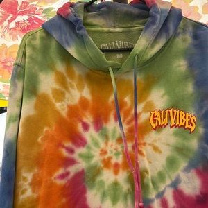 Ladies Cali Vibes pull over hoodie